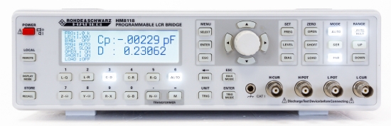 Hameg HM8118 LCR Meter 200 kHz